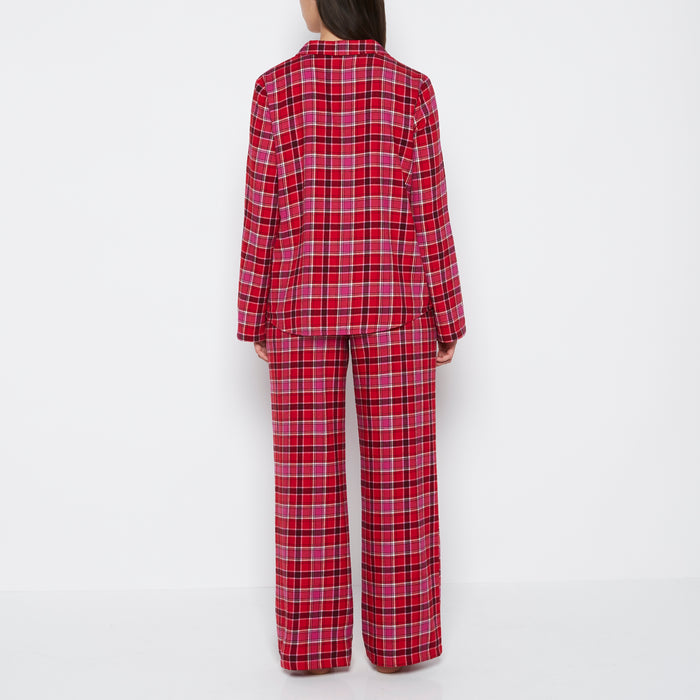 Flannel Sleep Set in Montreal Plaid