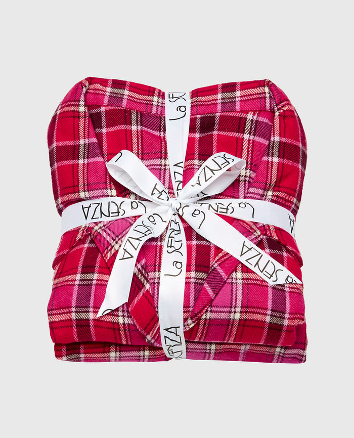 Flannel Sleep Set in Montreal Plaid