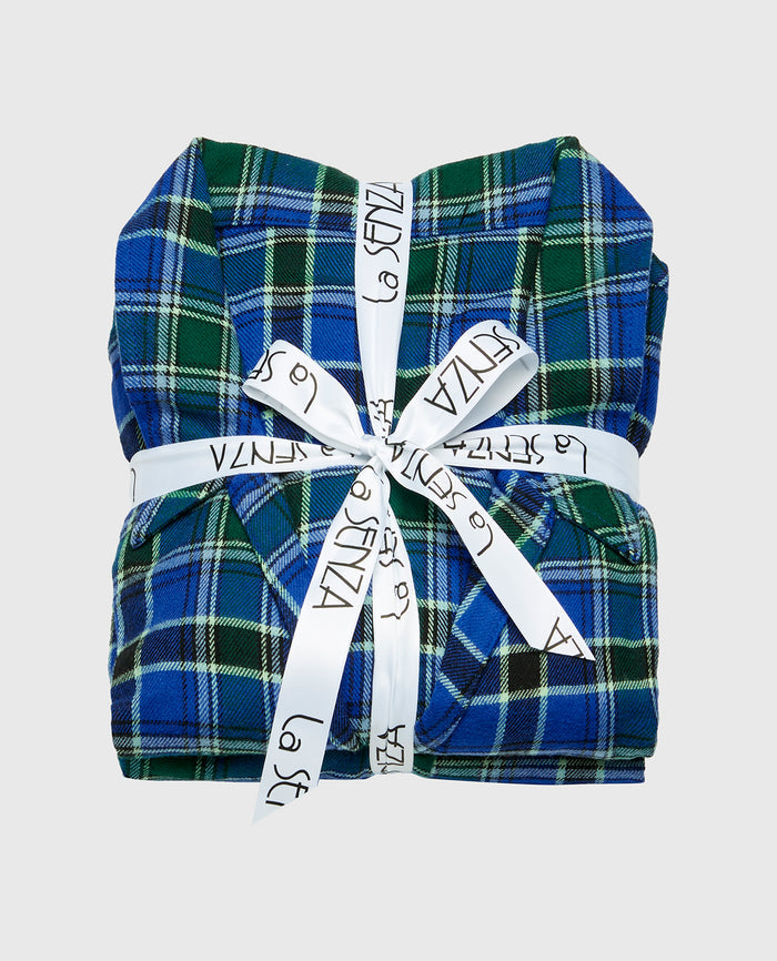 Flannel Sleep Set in Montreal Plaid
