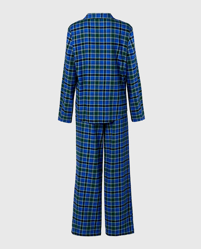 Flannel Sleep Set in Montreal Plaid