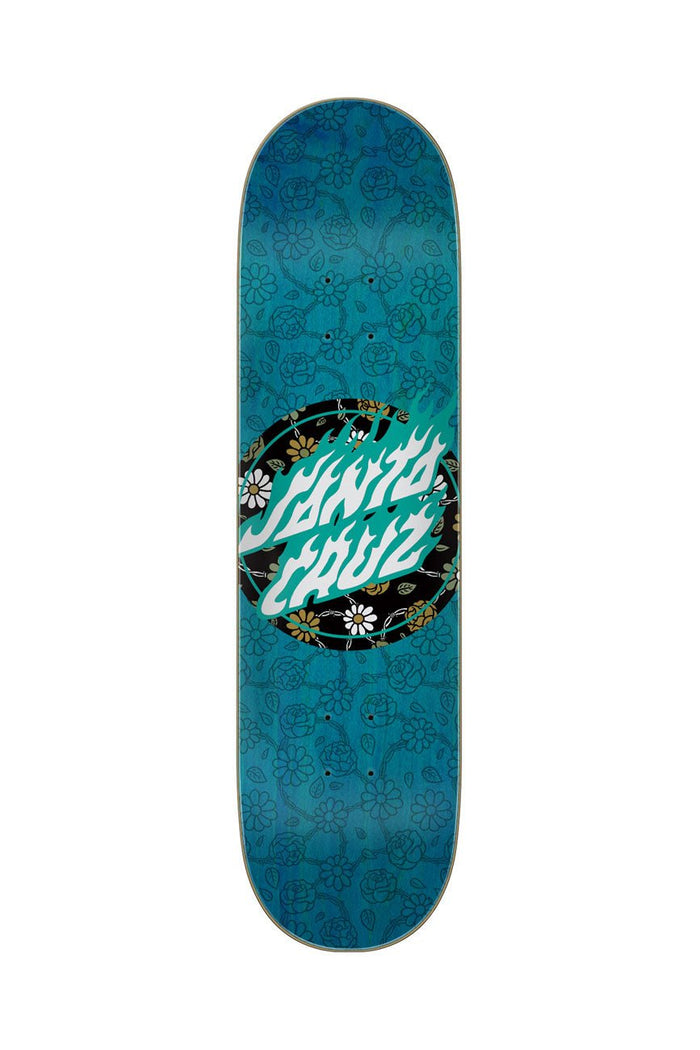 Floral Flame Dot 7 Ply Birch 8.25in x 31.8in Santa Cruz Decks - Urban Monkey® - 11116946