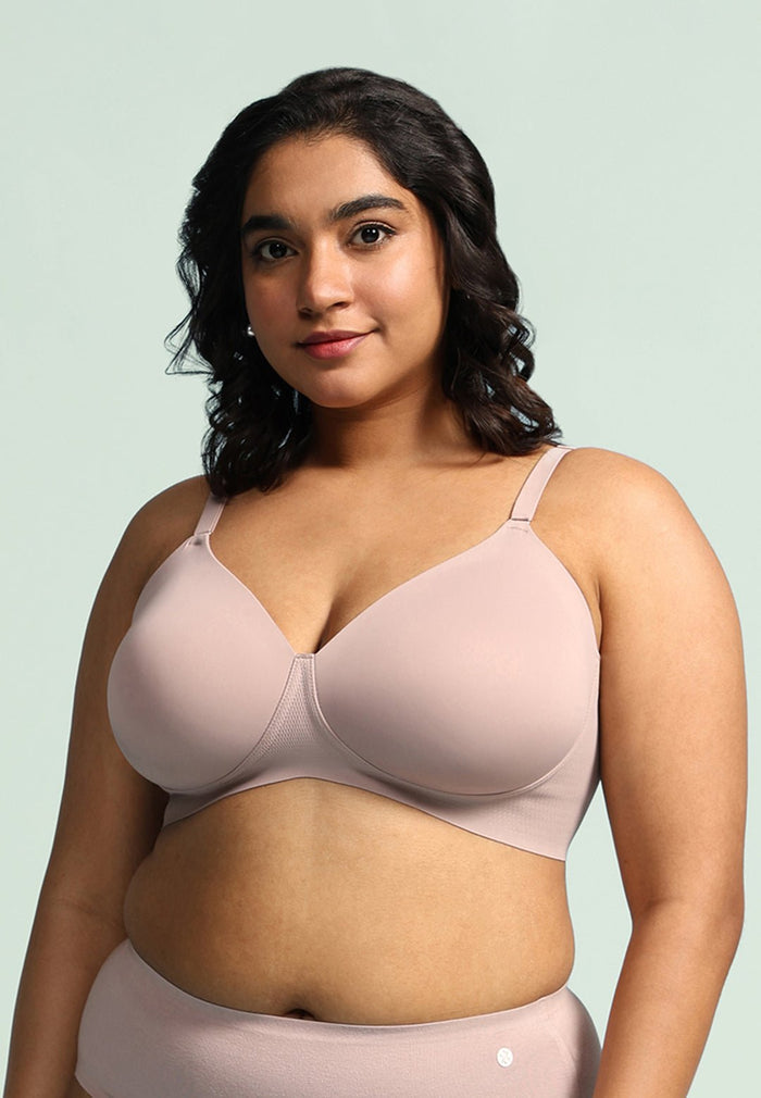 FreeDame Tri-Zone Wire-Free T-Shirt Bra - BlissClub