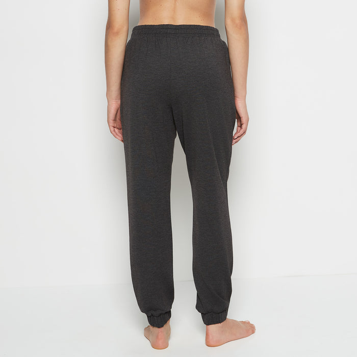 French Terry Sleep Pant in Charcoal Heather