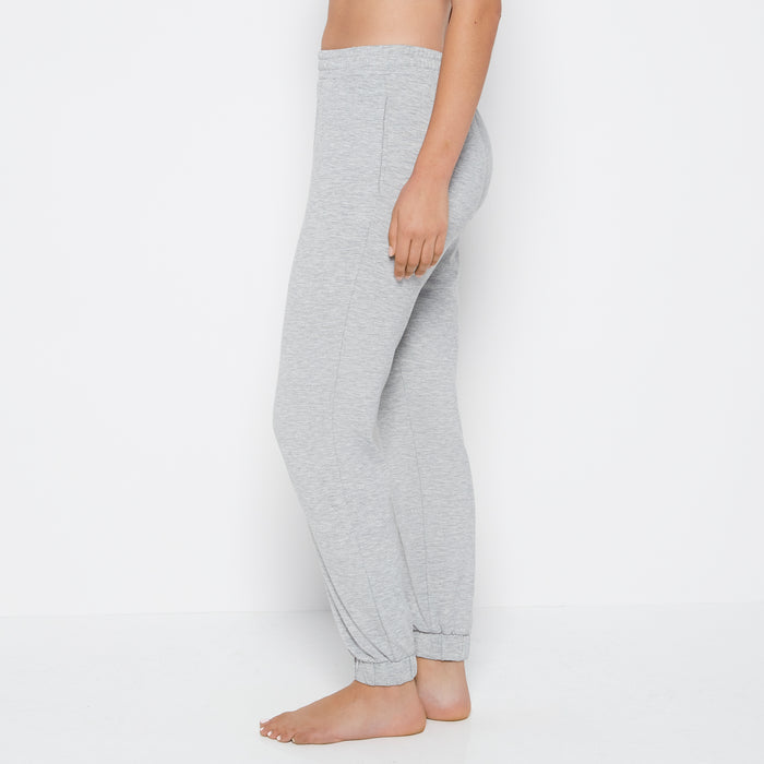 French Terry Sleep Pant in Cool Gray Heather