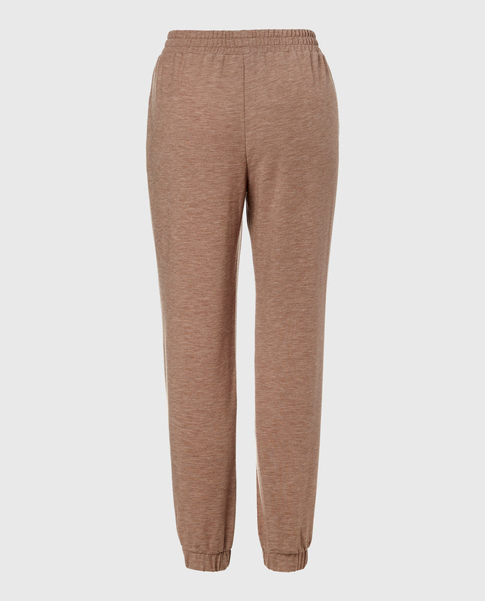 French Terry Sleep Pant in Leafless Tree Heather