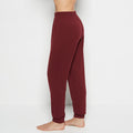 French Terry Sleep Pant in Russian Ruby Heather