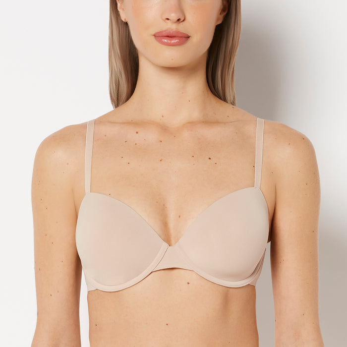 Full Coverage Lightly Lined Bra in Rosetan