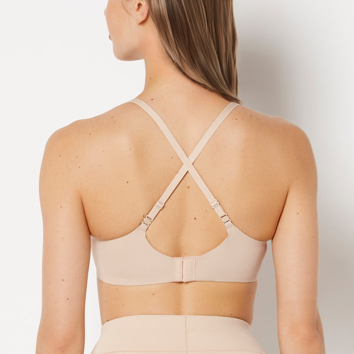 Full Coverage Lightly Lined Bra in Rosetan