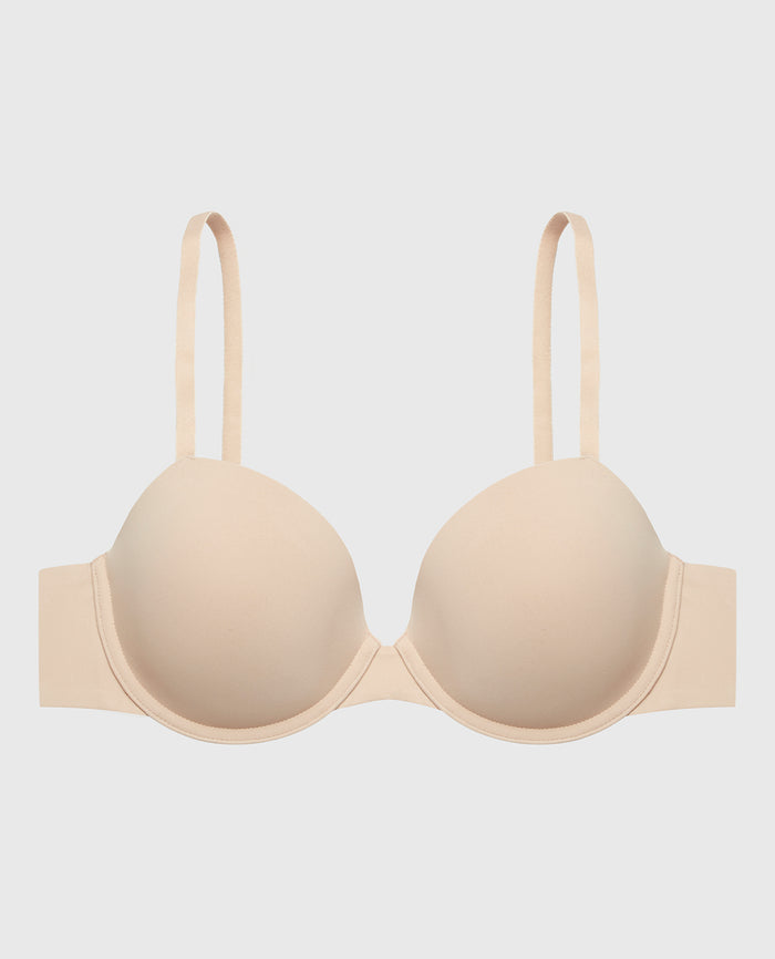 Full Coverage Lightly Lined Bra in Rosetan