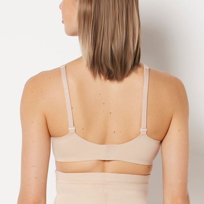 Full Coverage Unlined Bra in Rosetan