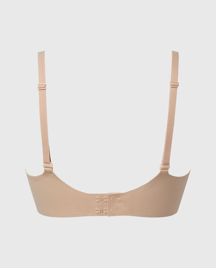 Full Coverage Unlined Bra in Rosetan
