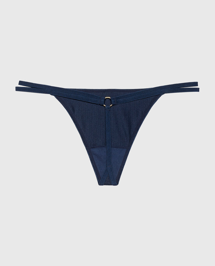 G-String Panty in Dark Navy