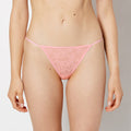 G-String Panty in Ultra Lace in Conch Shell
