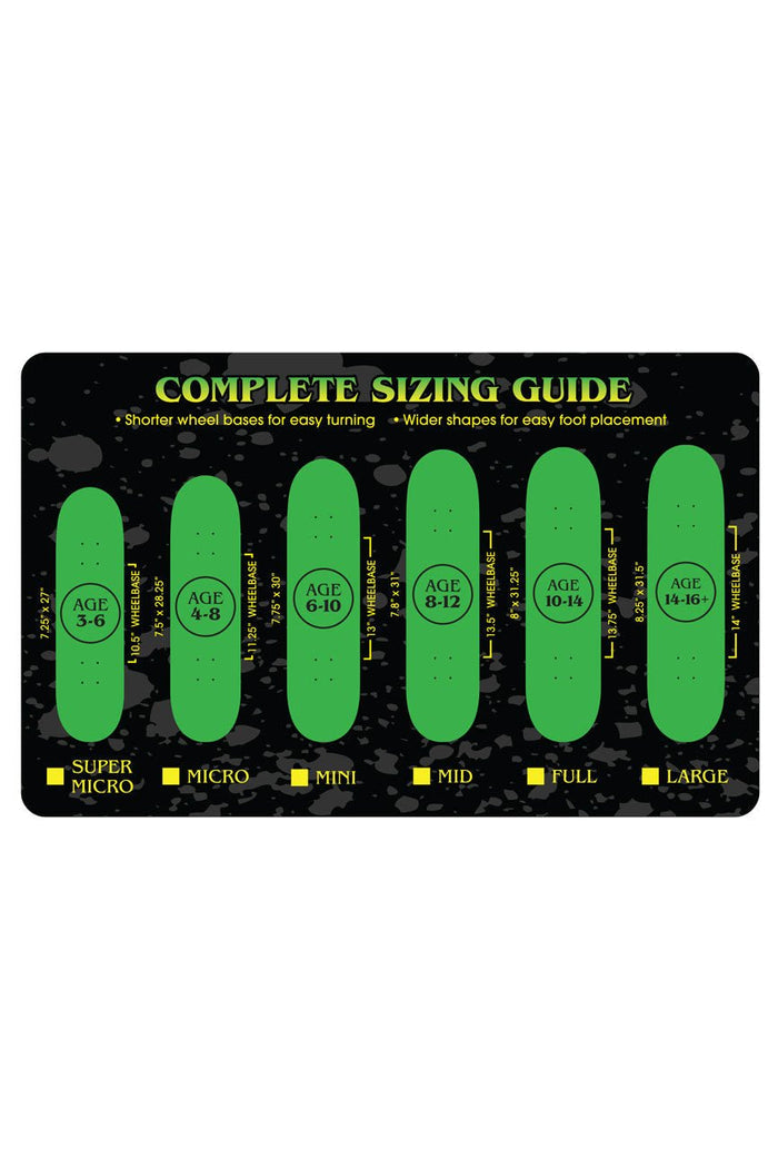 Galaxy Logo Mid 7.80in x 31.00in Creature Skateboard Complete - Urban Monkey® - 11116283