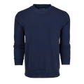 Maltese Blue Garment Dyed Sequoia Crewneck - Front View | Greyson Clothiers