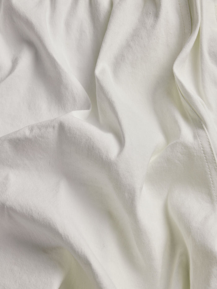 Dune Gaston Linen Short - Breathable Lightweight Linen Fabric Texture Close-Up | Greyson Clothiers