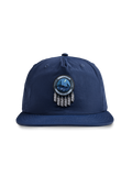 Cobalt Recycled Nylon Ghost on the Shore Dreamcatcher Surf Cap - Front View | Greyson Clothiers