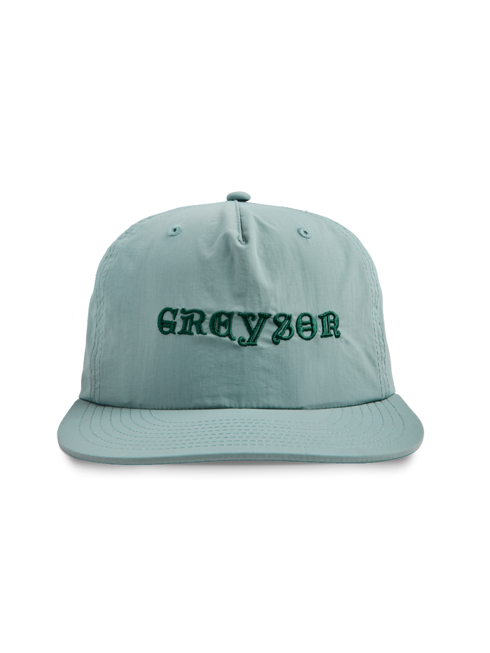 Mineral Recycled Nylon Ghost on the Shore Surf Cap - Front View, Embroidered Logo | Greyson Clothiers