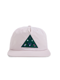 Orchid Recycled Nylon Ghost on the Shore Triangle Surf Cap - Front View | Greyson Clothiers