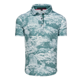 Marsh Girl's Huntress Toile Scarlett Polo - Front View, Huntress Toile Print | Greyson Clothiers