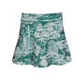 Marsh Toile Print Girl's Huntress Venus Performance Skirt - Front Flat Lay | Greyson Clothiers