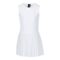 Arctic Girl's Leo Dress - Pleated Skirt Front View, Sleeveless Performance Dress | Greyson Clothiers