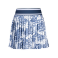 Vintage Indigo Girl's Leo Huntress Toile Pleated Skirt - Front View | Greyson Clothiers