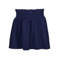 Maltese Blue Girl's Phoenix Performance Skirt with Built-In Shortie & Zip Pockets - Front View | Greyson Clothiers