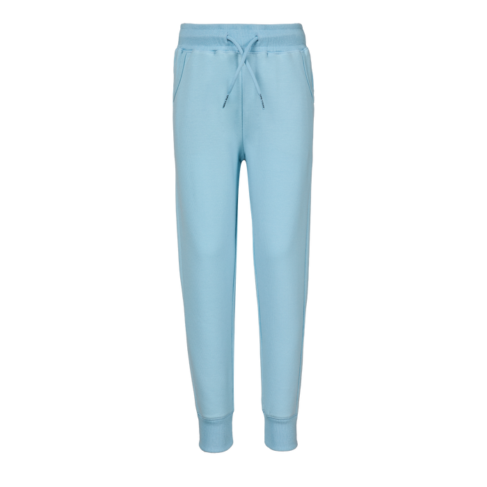 Wolf Blue Girl's Riley Jogger Tapered Fit, Drawstring Waist - Front View | Greyson Clothiers