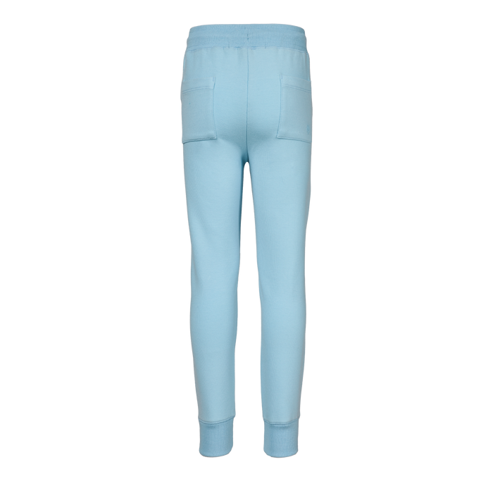 Wolf Blue Girl's Riley Jogger Back Pockets, Ribbed Cuffs & Elastic Waistband - Back View | Greyson Clothiers