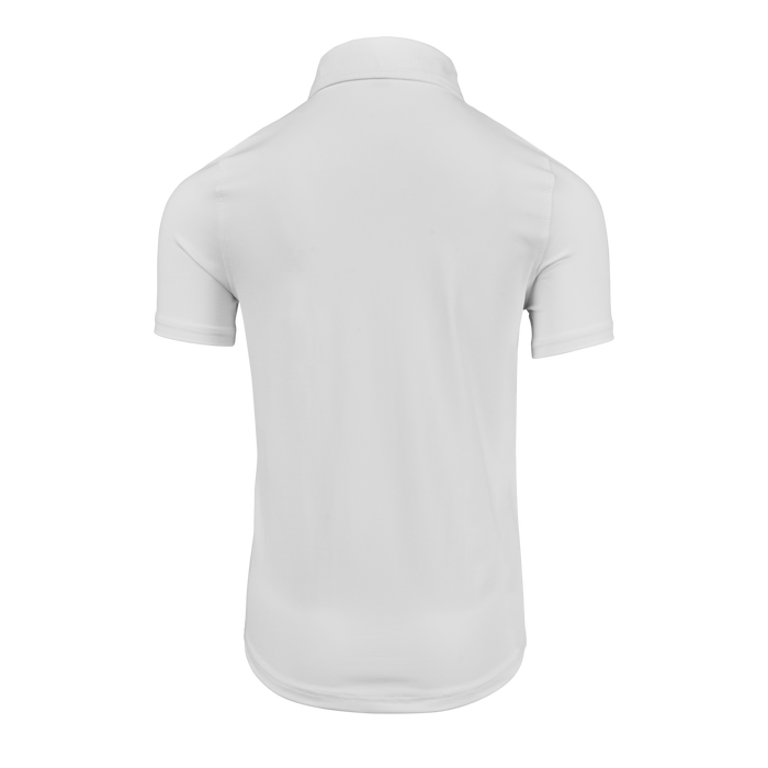 Arctic Girl's Scarlett Short Sleeve Polo - Back View, Performance Stretch Fabric | Greyson Clothiers