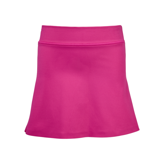 Bloom Pink Girl's Venus Performance Skirt - Front View | Greyson Clothiers