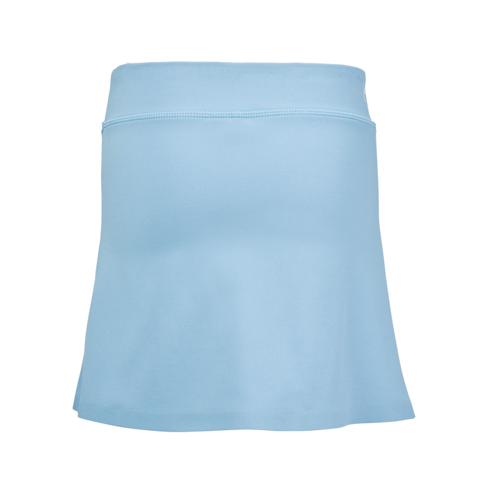 Maltese Blue Girl's Venus Stretch Skirt with Built-In Shorts - Back View | Greyson Clothiers