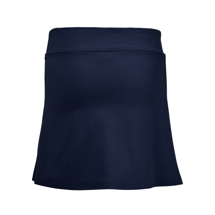Wolf Blue Girl's Venus Performance Skirt with Built-In Shorts - Back View | Greyson Clothiers