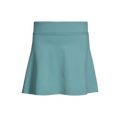 Agave Teal Stretch Girl's Venus Performance Skirt - Front View | Greyson Clothiers