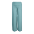 Agave Girl's Venus Wide Leg Pant - Front View, Fold-Over Waistband | Greyson Clothiers