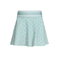 Mineral Mist Wolf Links Monogram Girls Flare Skirt - Front View | Greyson Clothiers