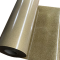 Glitter, Light Gold Heat Transfer Vinyl 19" HTV