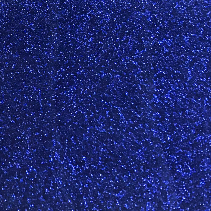 Glitter, Royal Blue Heat Transfer Vinyl 19" HTV