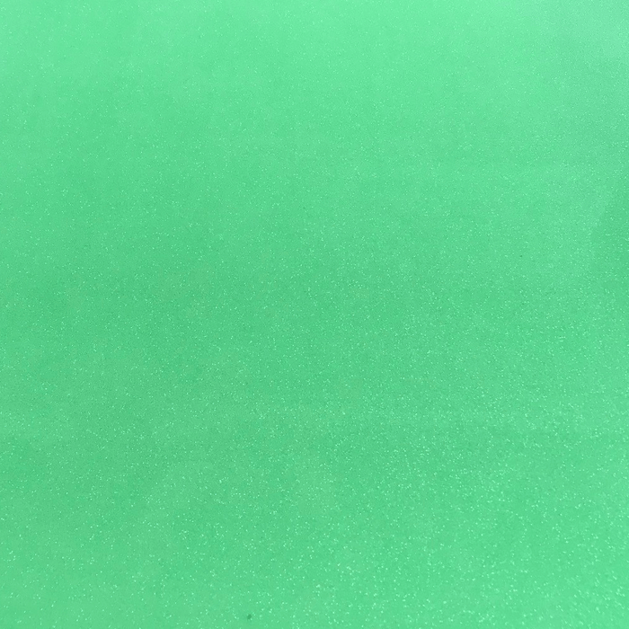 Glitter,??Rainbow Neon Green??Heat Transfer Vinyl 19" HTV