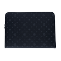 Greyson G.O.A.T. Attaché Case in Shepherd - Front View, Signature Wolf Monogram Print | Greyson Clothiers