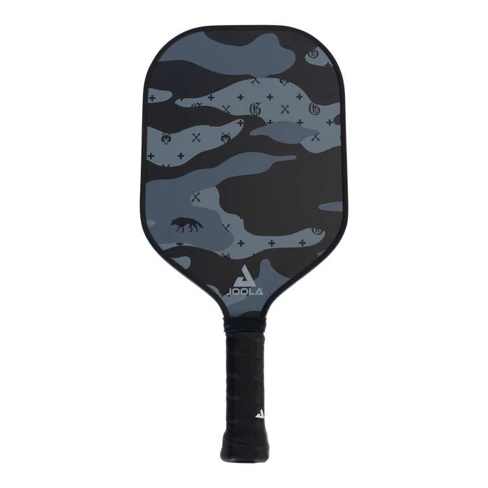 G.O.A.T. Camo Pickleball Paddle in Shepherd - Full Length Front View, Joola Collab | Greyson Clothiers