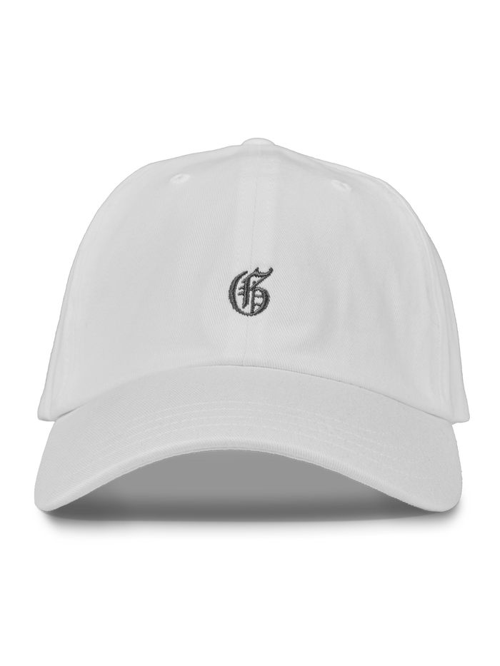 Greyson Clothiers Gothic "G" Dad Hat in Arctic - Front View | Greyson Clothiers
