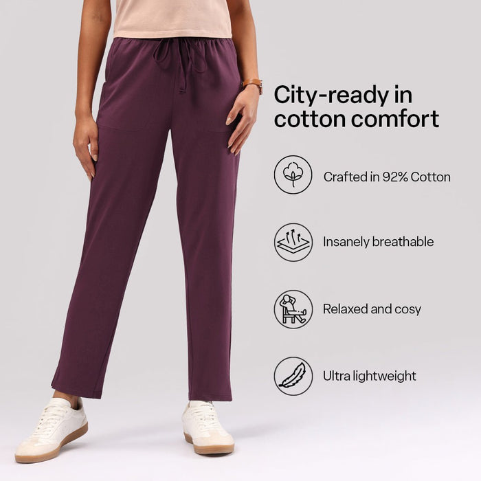 Groove-in Cotton Joggers - BlissClub