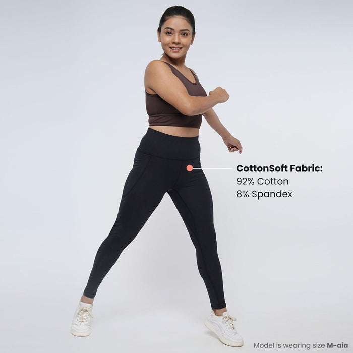 Groove-In Cotton Leggings - BlissClub
