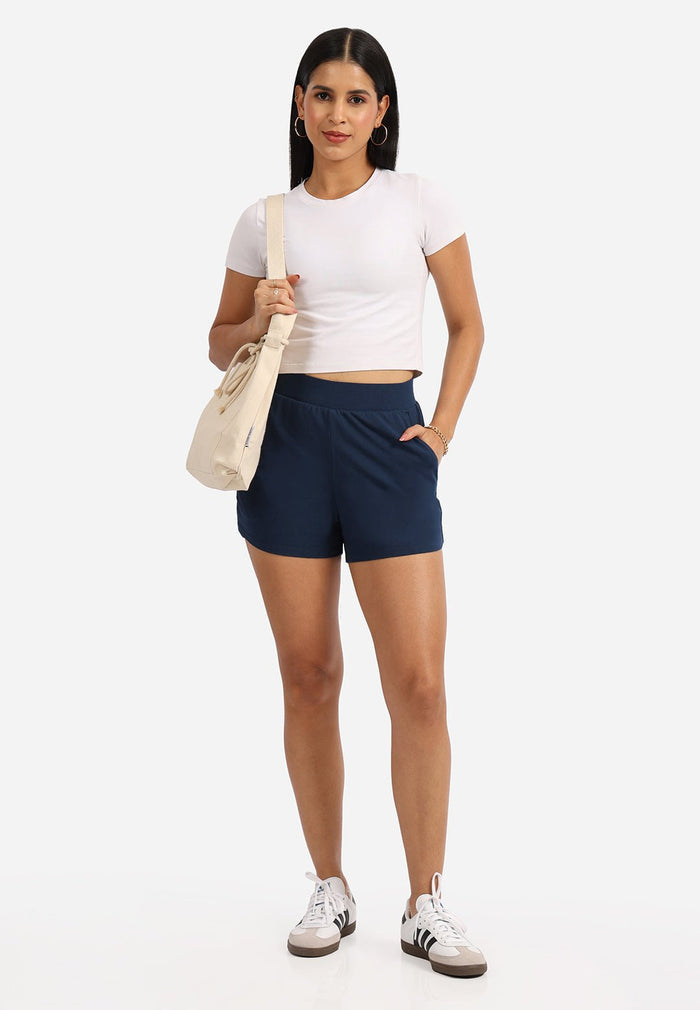Groove-in Cotton Shorts - BlissClub