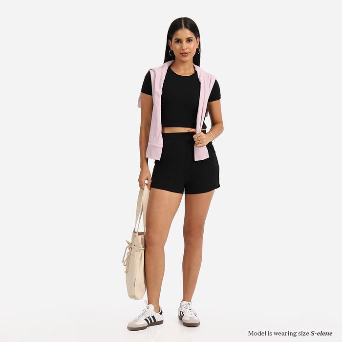 Groove-in Cotton Shorts - BlissClub