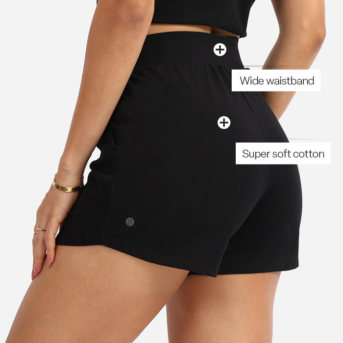 Groove-in Cotton Shorts - BlissClub