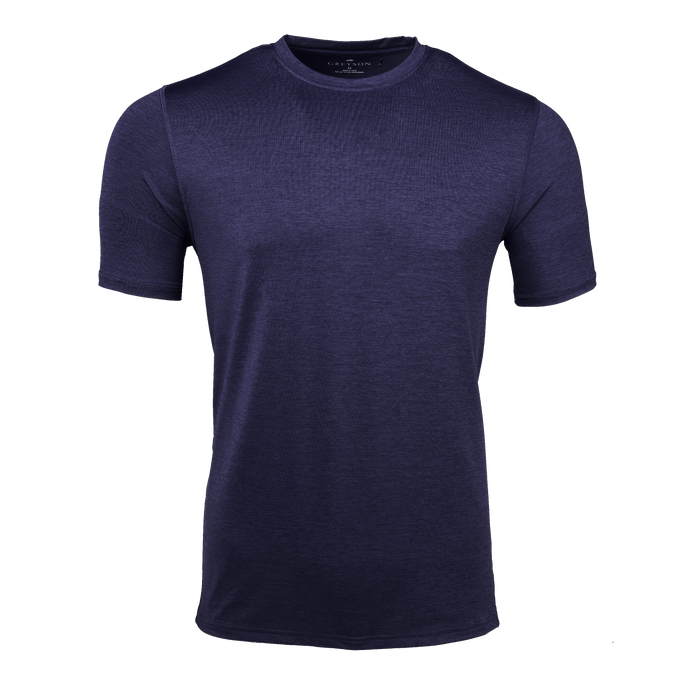 Maltese Blue Guide Sport Classic Short Sleeve Tee - Front View | Greyson Clothiers