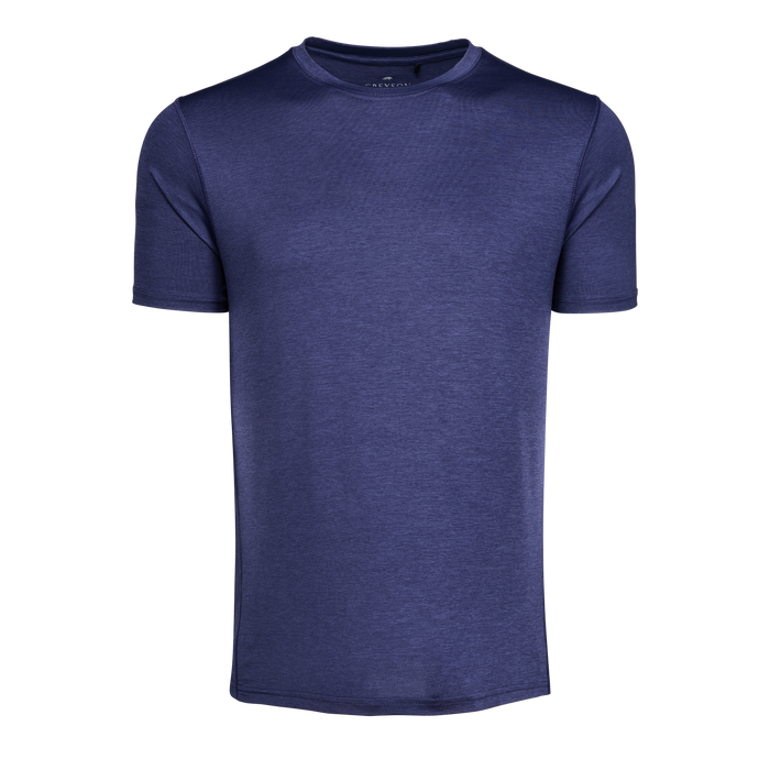 Maltese Blue Guide Sport Classic Short Sleeve Tee - Three-Quarter View | Greyson Clothiers